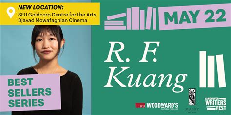 R. F. Kuang in Conversation with Eddy Boudel Tan | Vancouver Writers Fest