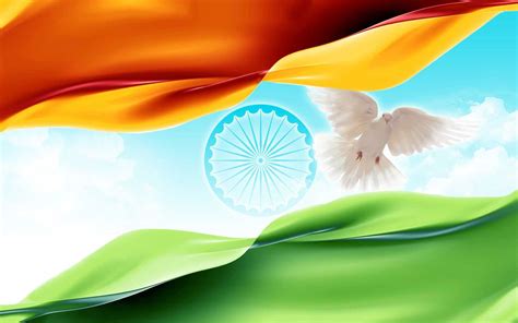 India Flag Desktop Wallpaper