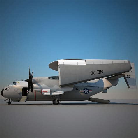 3dsmax northrop grumman e 2 hawkeye