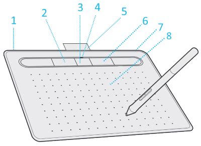 Features of your Wacom Intuos