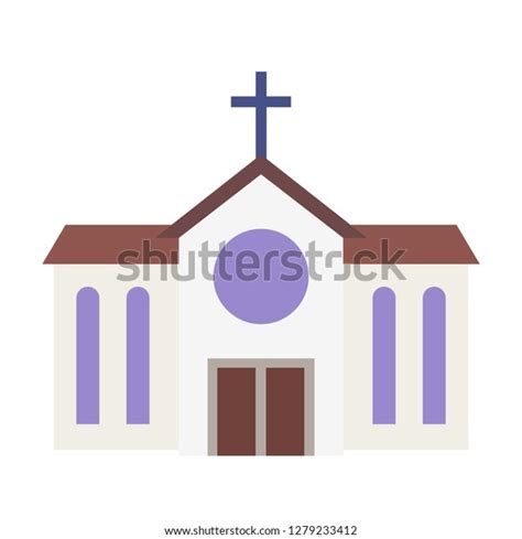 Church Emoji Vector Stock Vector (Royalty Free) 1279233412 | Shutterstock