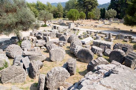 Temple of Zeus | temple, Olympia, Greece | Britannica