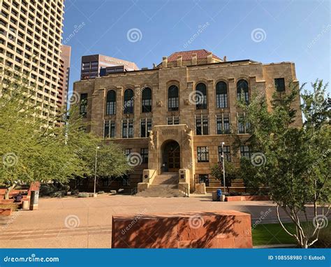 Historic Phoenix City Hall, Arizona Editorial Image - Image of official, daytime: 108558980