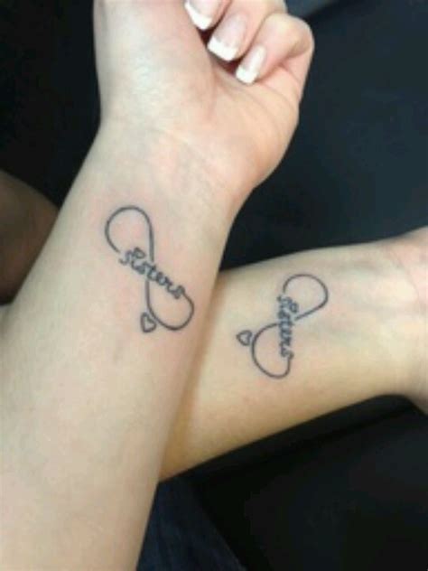 Sisters infinity tattoo | R