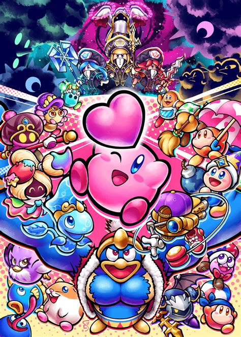 Kirby Star Allies Wallpapers - Top Free Kirby Star Allies Backgrounds - WallpaperAccess