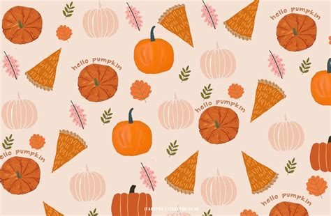 12 Cute Autumn Wallpaper Ideas : Hello Pumpkin Wallpaper for Laptop I ...