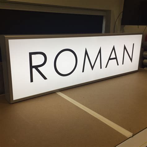 Printed LED Lightboxes 165mm Depth | The Print Shop