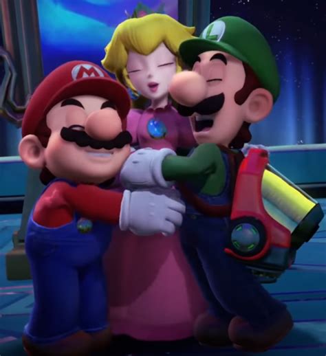 Mario, Peach, and Luigi - Super Mario Bros. Photo (43431011) - Fanpop