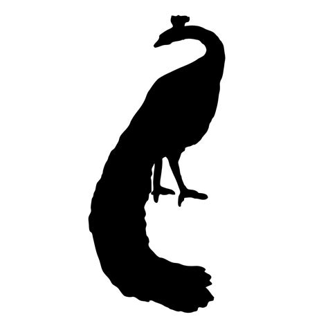 peacock silhouette clip art 10 free Cliparts | Download images on ...