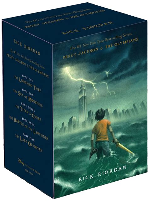 Percy Jackson and the Olympians Hardcover Boxed Set (Percy Jackson & the Olympians) | Percy ...