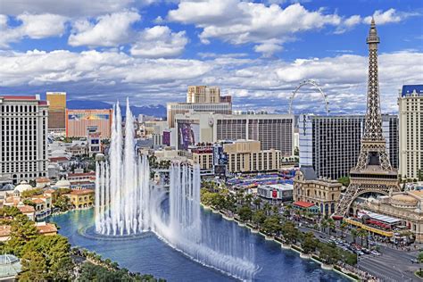 Aerial view of Las Vegas Strip daytime in Nevada - TSHC Travel