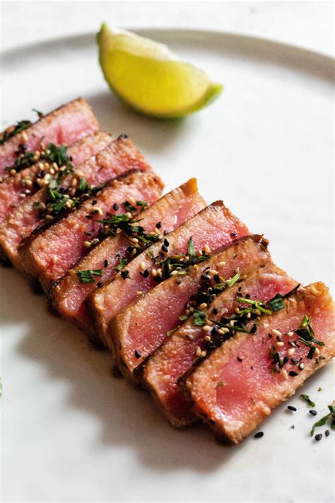 Recipe and Marinade for Ahi Tuna: 5 Ingredients and Ready in 10 Minutes