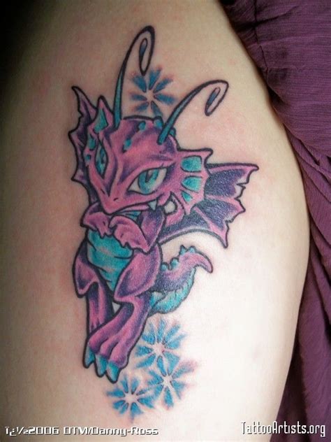 baby dragon - Tattoo Artists.org | Baby dragon tattoos, Dragon tattoo designs, Cute dragon tattoo