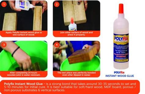 Polyfix Instant Glue For Wood to Wood Pasting in Seconds, Grade Standard: Industrial at Rs 600 ...