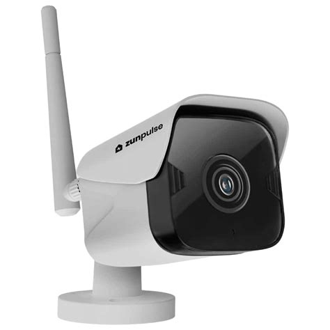 Buy Zunpulse CCTV Security Camera (Night Vision with Real-Time Monitoring, Camer - 720p, White ...