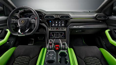 Lamborghini Urus 'Pearl Capsule' 2020 Green Interiors, Colorful Interiors, Lamborghini Urus ...