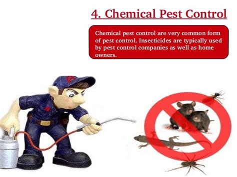 Various types of pest control methods