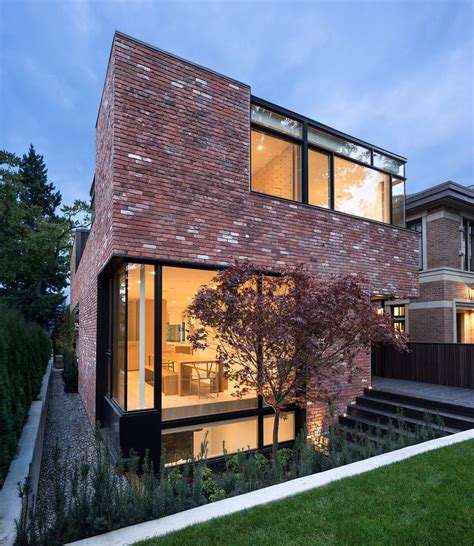 Modern Brick House in Vancouver That Encourages Play