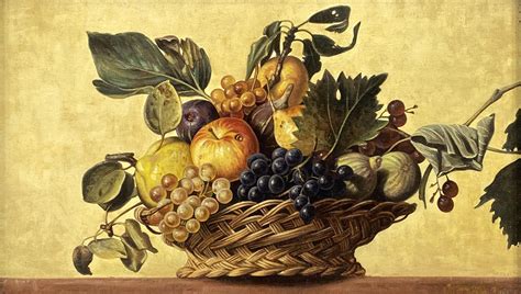 Caravaggio Still Life With Fruit