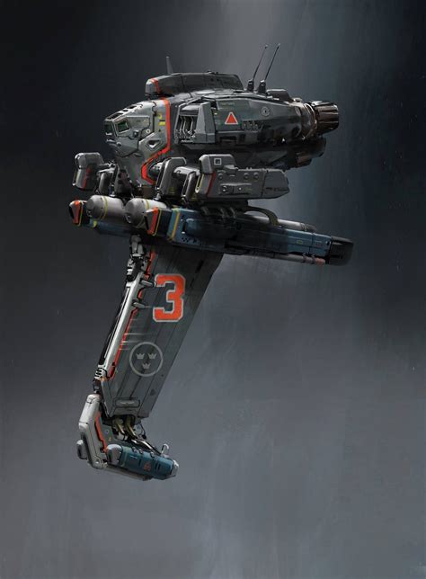 concept ships: Spaceship art by John Wallin Liberto