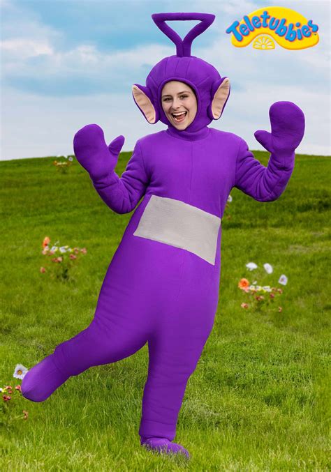 Adult Tinky Winky Teletubbies Costume | TV Halloween Costumes