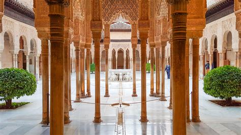 Exploring The Alhambra Palace And Fortress In Granada, Spain