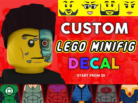 Lego Minifigure Decal | ubicaciondepersonas.cdmx.gob.mx