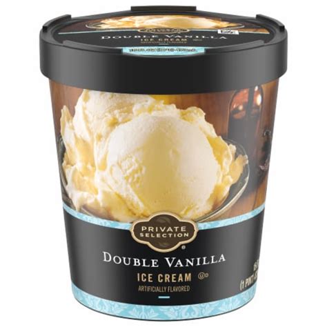 Private Selection® Double Vanilla Ice Cream Pint, 16 oz - Ralphs