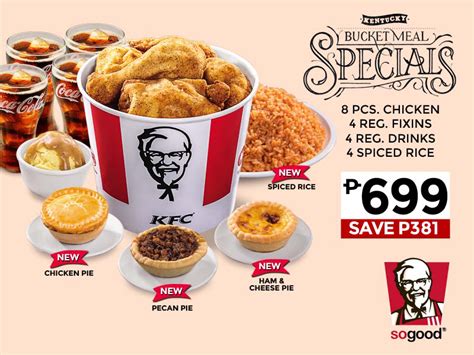 Kfc Bucket Menu With Prices