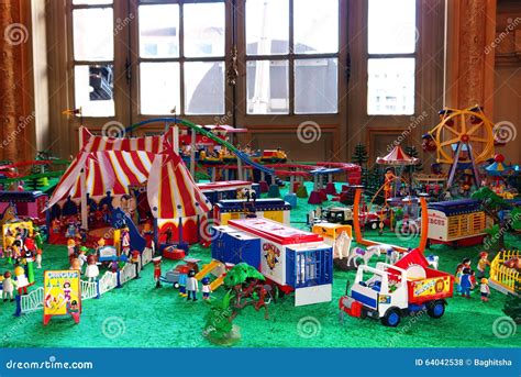 Playmobil Circus editorial stock photo. Image of group - 64042538