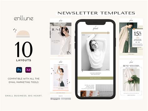 Enllune Newsletter Email Templates by Enllune on Dribbble