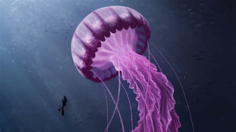 Jellyfish Digital 4k Wallpaper,HD Artist Wallpapers,4k Wallpapers ...