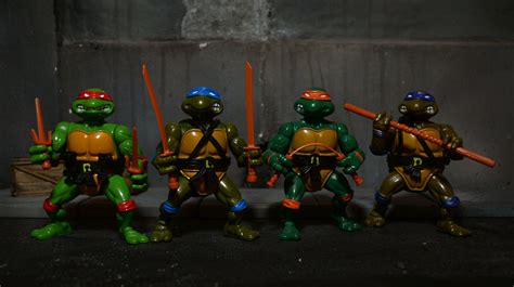 TMNT character action figures, action figures, Teenage Mutant Ninja Turtles, toys HD wallpaper ...