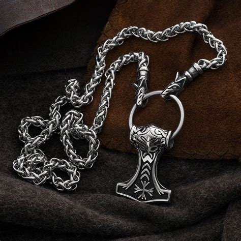 Wolf Chain, Set 2, Stainless Steel– Grimfrost