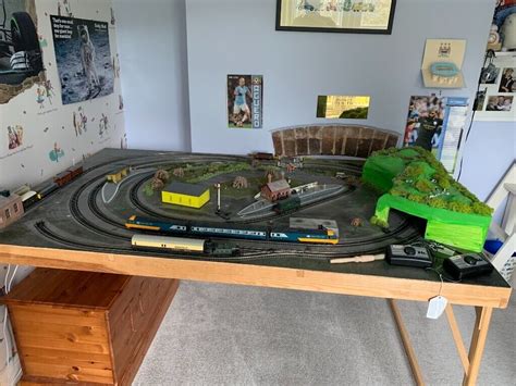 Complete Hornby 00 train set layout plus trains and accessories | in Andover, Hampshire | Gumtree