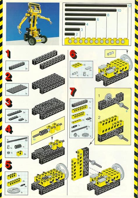 Technic - Robot [Lego 8852] | Lego, Lego activities, Lego technic sets