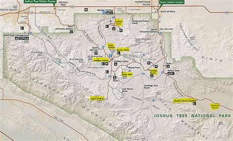 Printable Joshua Tree Trail Map