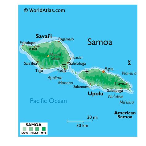 Samoa Maps & Facts - World Atlas