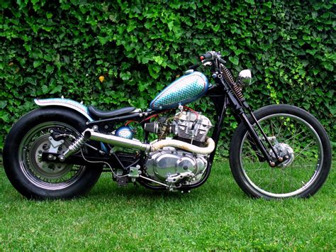 One Sweet Suzuki GS500 Chopper from Anarchy Custom Romania - autoevolution