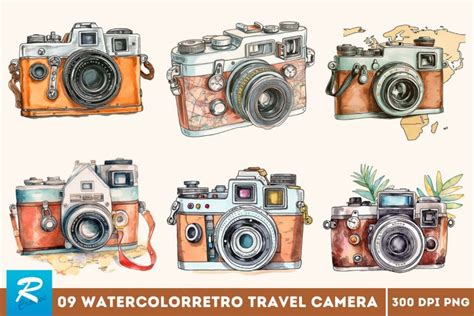 Camera clipart, hand drawn camera, simple camera clipart, polaroid camera clipart, cute camera ...