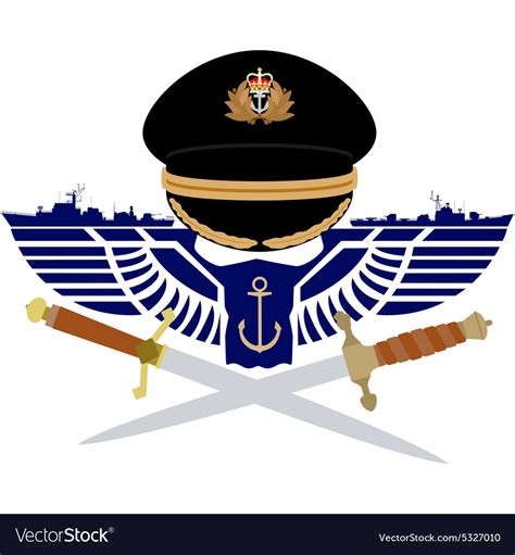 Icon royal navy Royalty Free Vector Image - VectorStock