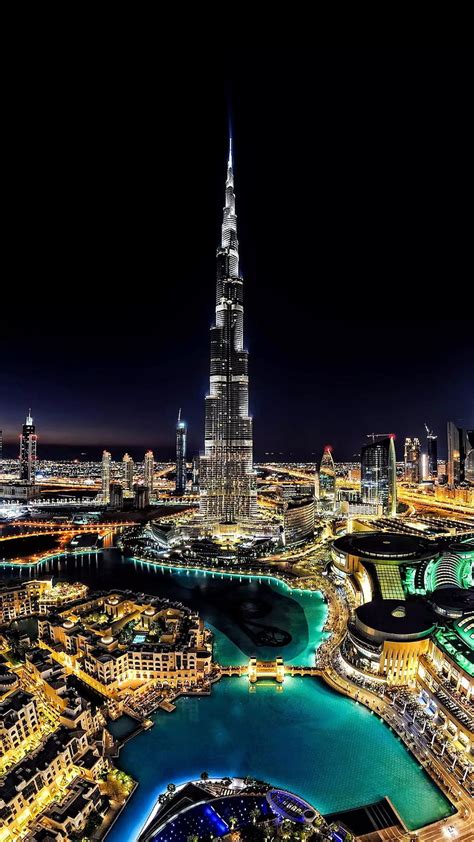 Dubai Night Hd Wallpapers