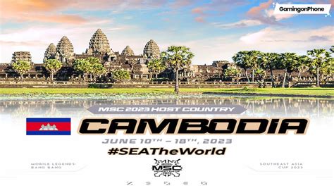 Cambodia to host Mobile Legends Southeast Asia Cup (MSC) 2023