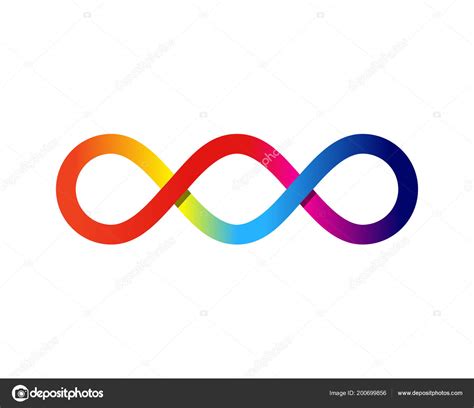 Color Infinity Logo Icon Design Stock Vector by ©putracetol 200699856