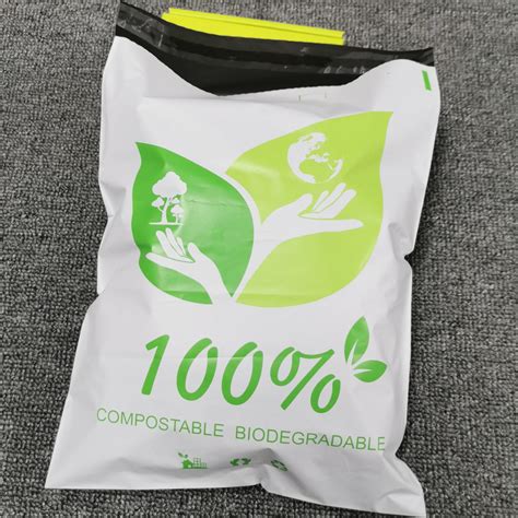 Custom Printed Biodegradable Compostable Plastic Black Mailing Bags For Delivery - Buy Black ...