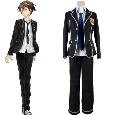 Guilty Crown Cosplay Costume|Ouma Shu Male School Uniform Cosplay Costume