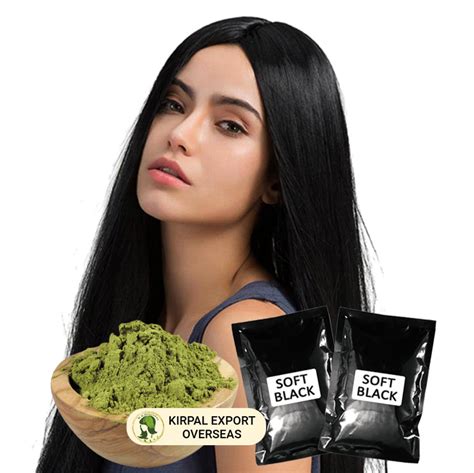 Organic Black Hair Color Henna Without Chemicals - Manufacturer Exporter