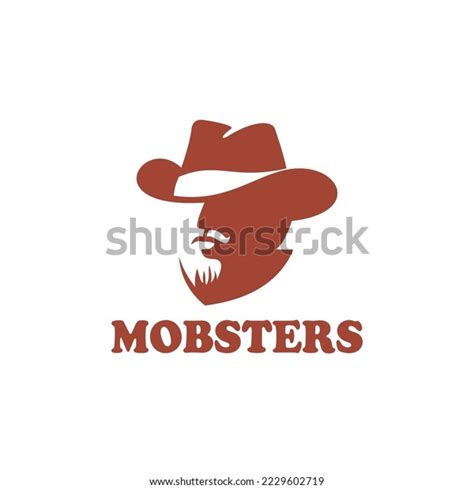 Mobster Head Logo Design Vector Stock Vector (Royalty Free) 2229602719 | Shutterstock