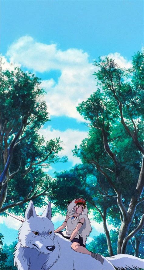 Studio ghibli/princess mononoke wallpaper | Ghibli artwork, Studio ...