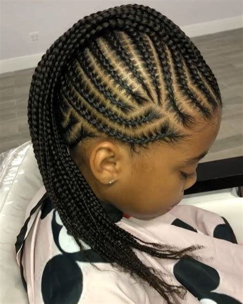 African Hair Braiding Cornrow Styles For Kids